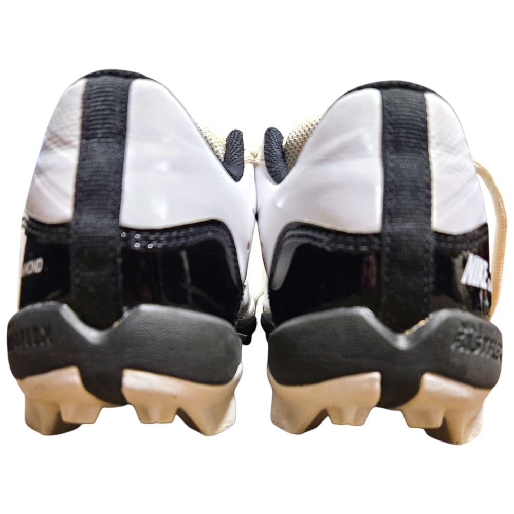 Nike Alpha Huarache 4 Keystone Rubber Baseball Cleats DJ6525-101 Fastflex Sz 5.5 - Picture 8 of 14
